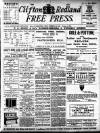 Clifton and Redland Free Press Friday 14 September 1900 Page 1