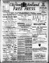 Clifton and Redland Free Press Friday 21 September 1900 Page 1