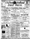 Clifton and Redland Free Press Friday 28 September 1900 Page 1