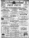 Clifton and Redland Free Press Friday 21 December 1900 Page 1