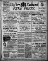 Clifton and Redland Free Press Friday 11 January 1901 Page 1