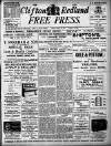 Clifton and Redland Free Press Friday 29 March 1901 Page 1
