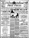 Clifton and Redland Free Press Friday 27 September 1901 Page 1