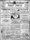 Clifton and Redland Free Press Friday 29 November 1901 Page 1
