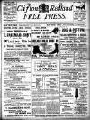 Clifton and Redland Free Press Friday 27 December 1901 Page 1