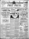 Clifton and Redland Free Press Friday 14 February 1902 Page 1