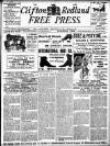 Clifton and Redland Free Press Friday 11 April 1902 Page 1