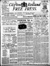 Clifton and Redland Free Press Friday 30 May 1902 Page 1