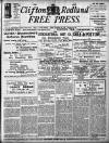 Clifton and Redland Free Press Friday 10 October 1902 Page 1