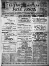 Clifton and Redland Free Press Friday 02 January 1903 Page 1