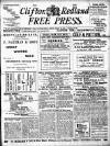 Clifton and Redland Free Press Friday 09 January 1903 Page 1