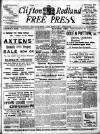 Clifton and Redland Free Press Friday 07 August 1903 Page 1