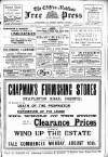 Clifton and Redland Free Press Friday 31 July 1914 Page 1