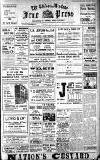 Clifton and Redland Free Press Thursday 25 August 1921 Page 1