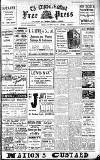 Clifton and Redland Free Press Thursday 22 September 1921 Page 1