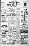 Clifton and Redland Free Press Thursday 20 July 1922 Page 1