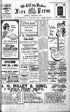 Clifton and Redland Free Press Thursday 27 July 1922 Page 1