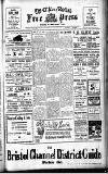 Clifton and Redland Free Press Thursday 21 August 1924 Page 1