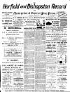 Horfield and Bishopston Record and Montepelier & District Free Press Saturday 19 February 1898 Page 1