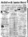 Horfield and Bishopston Record and Montepelier & District Free Press Saturday 28 May 1898 Page 1