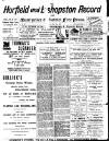 Horfield and Bishopston Record and Montepelier & District Free Press Saturday 09 July 1898 Page 1