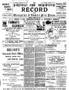 Horfield and Bishopston Record and Montepelier & District Free Press Saturday 29 October 1898 Page 1