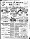Horfield and Bishopston Record and Montepelier & District Free Press Saturday 14 January 1899 Page 1