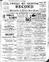 Horfield and Bishopston Record and Montepelier & District Free Press Saturday 25 March 1899 Page 1
