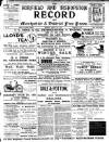 Horfield and Bishopston Record and Montepelier & District Free Press Saturday 03 March 1900 Page 1