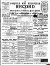 Horfield and Bishopston Record and Montepelier & District Free Press Saturday 28 July 1900 Page 1