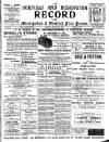 Horfield and Bishopston Record and Montepelier & District Free Press Saturday 11 August 1900 Page 1