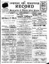 Horfield and Bishopston Record and Montepelier & District Free Press Saturday 15 September 1900 Page 1