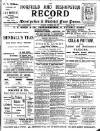 Horfield and Bishopston Record and Montepelier & District Free Press Saturday 29 September 1900 Page 1