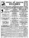 Horfield and Bishopston Record and Montepelier & District Free Press Saturday 22 November 1902 Page 1