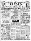 Horfield and Bishopston Record and Montepelier & District Free Press Saturday 14 March 1903 Page 1