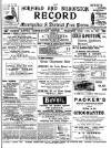Horfield and Bishopston Record and Montepelier & District Free Press Saturday 28 March 1903 Page 1