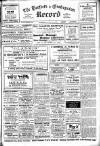 Horfield and Bishopston Record and Montepelier & District Free Press Saturday 18 October 1913 Page 1