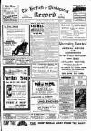 Horfield and Bishopston Record and Montepelier & District Free Press Saturday 21 November 1914 Page 1