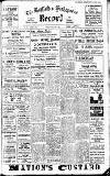 Horfield and Bishopston Record and Montepelier & District Free Press Friday 26 June 1925 Page 1