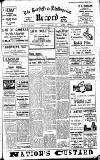 Horfield and Bishopston Record and Montepelier & District Free Press Friday 25 September 1925 Page 1