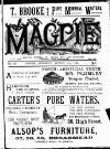 Bristol Magpie Saturday 21 August 1886 Page 1