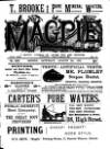Bristol Magpie Saturday 06 August 1887 Page 1