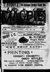 Bristol Magpie Saturday 13 April 1889 Page 1