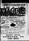 Bristol Magpie Saturday 25 May 1889 Page 1