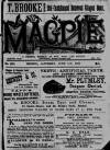 Bristol Magpie Saturday 15 June 1889 Page 1