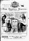 Bristol Magpie Saturday 14 January 1893 Page 1