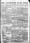 Leicester Daily Post Wednesday 23 October 1918 Page 1