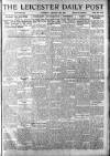 Leicester Daily Post Thursday 16 January 1919 Page 1