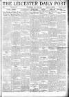 Leicester Daily Post Wednesday 23 July 1919 Page 1