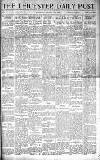 Leicester Daily Post Saturday 17 January 1920 Page 1
